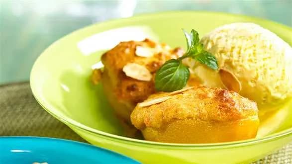 Zapiekane brzoskwinie