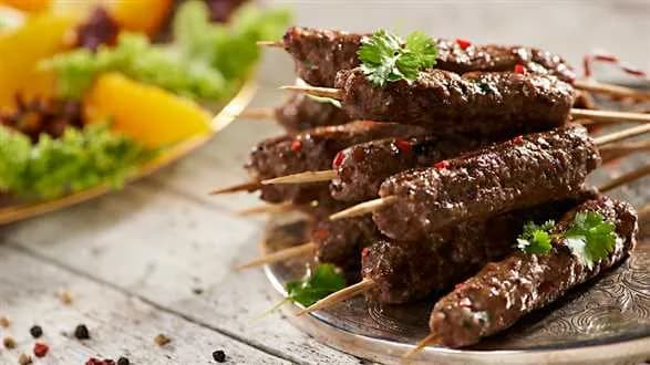 Grillowane kebabczety wołowe