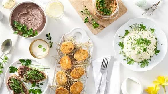 Wegański pasztet z pieczarek