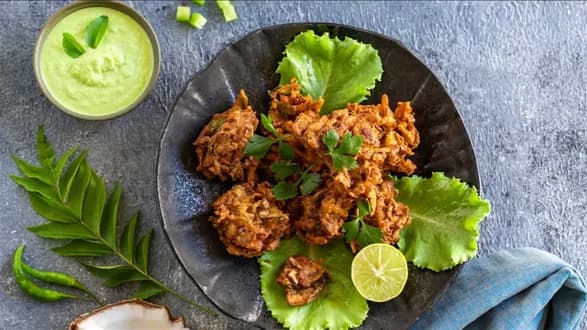 Pakora - warzywa w cieście po indyjsku