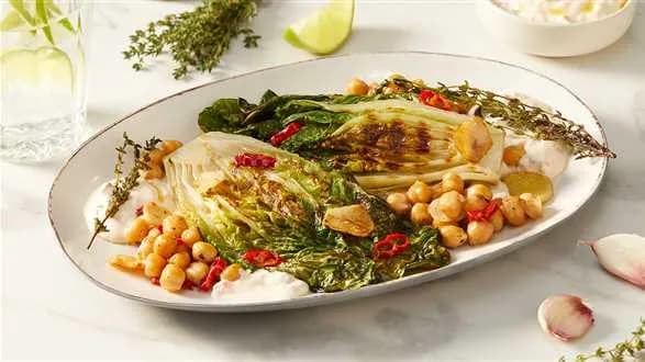 Smażona minisałata rzymska