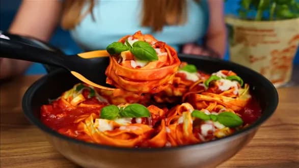 Koszyczki makaronowe