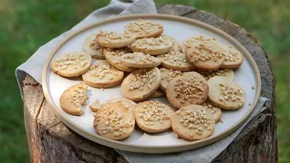 Kruche miodowe ciasteczka