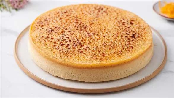 Pomarańczowy sernik z crème brûlée