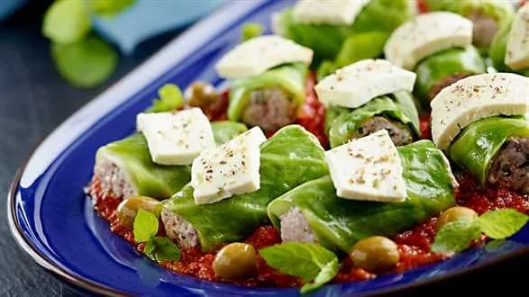 Proste gołąbki greckie