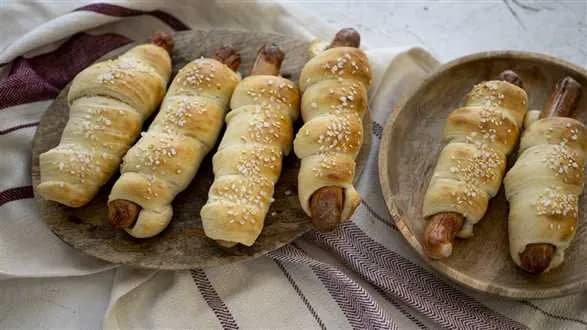 Parówki w cieście – pigs in a blanket
