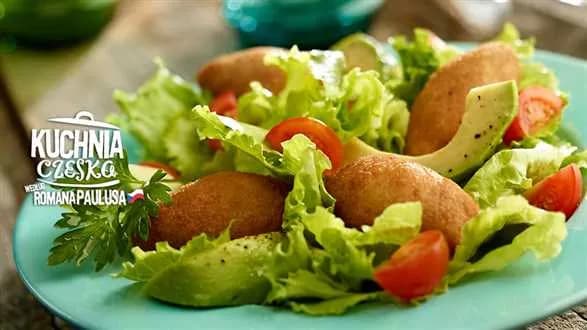 Ryżowe krokiety z mozzarellą i pieczarkami