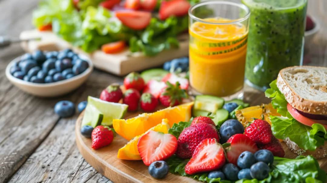 Zdrowe podwieczorki: koktajle, sałatki, kanapki, owoce