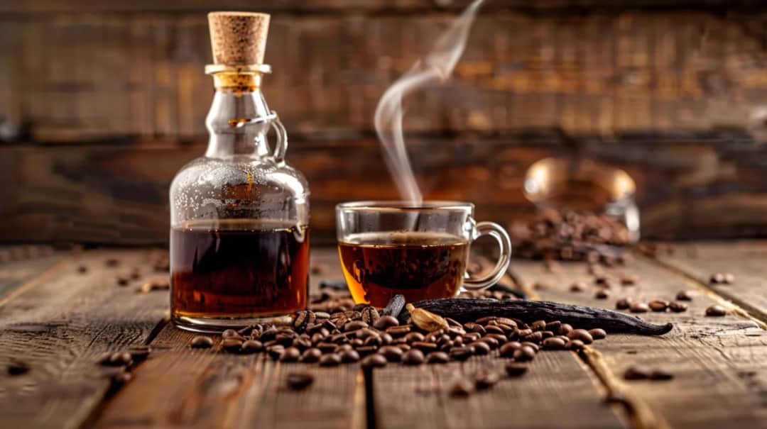 Przepis na likier kawowy z wanilią i rumem